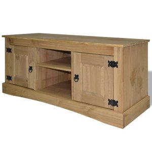 Bradley TV Cabinet Mexican Pine Corona Range 120x40x52 cm