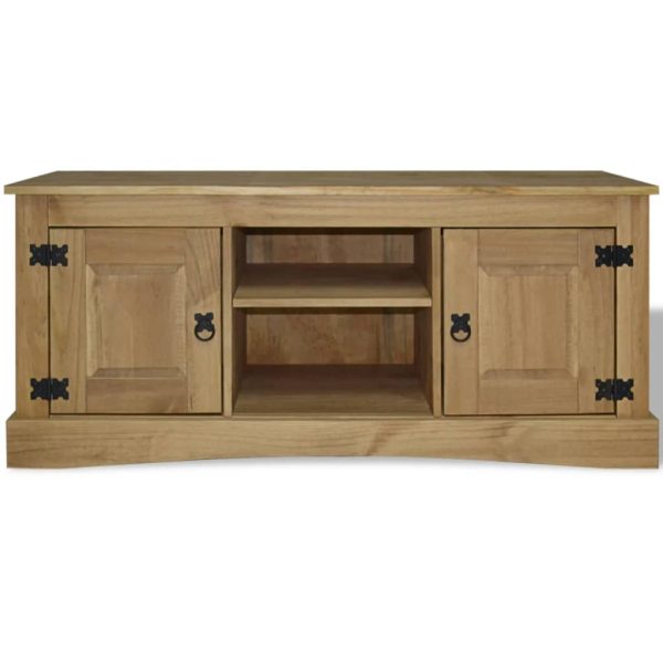 Bradley TV Cabinet Mexican Pine Corona Range 120x40x52 cm