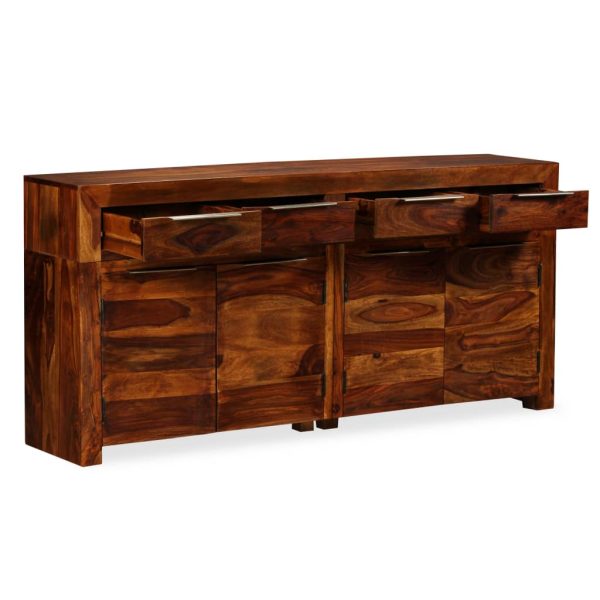 Sideboard Solid Sheesham Wood 160x35x75 cm