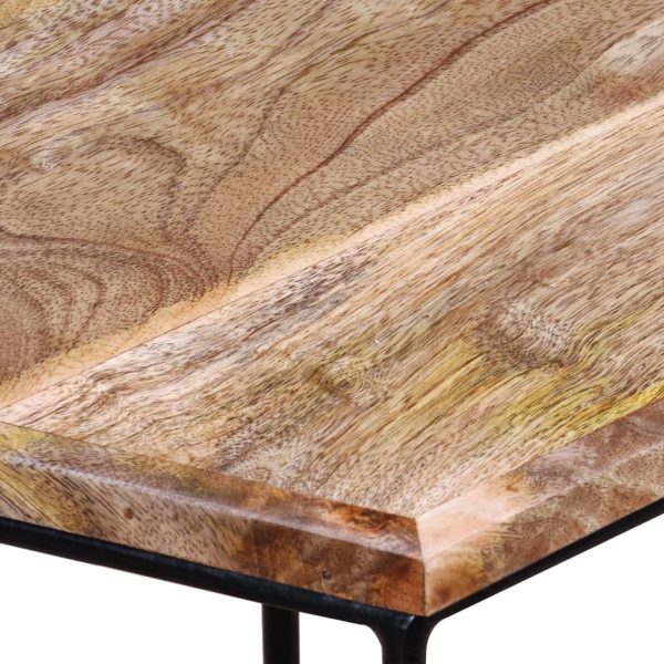 Coffee Table Solid Mango Wood 48x48x40 cm