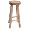 Bar Stool Solid Teak Wood