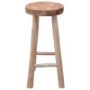 Bar Stool Solid Teak Wood