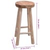 Bar Stool Solid Teak Wood