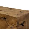 Coffee Table 90x50x30 cm Genuine Teak Brown