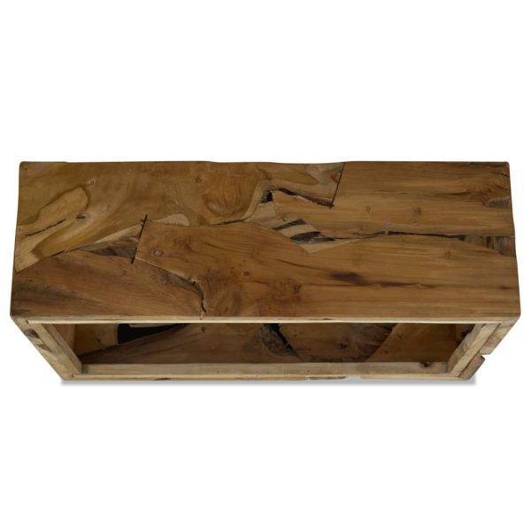 Coffee Table 90x50x30 cm Genuine Teak Brown