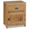 Rafael Bedside Cabinet Solid Teak 40x30x50 cm