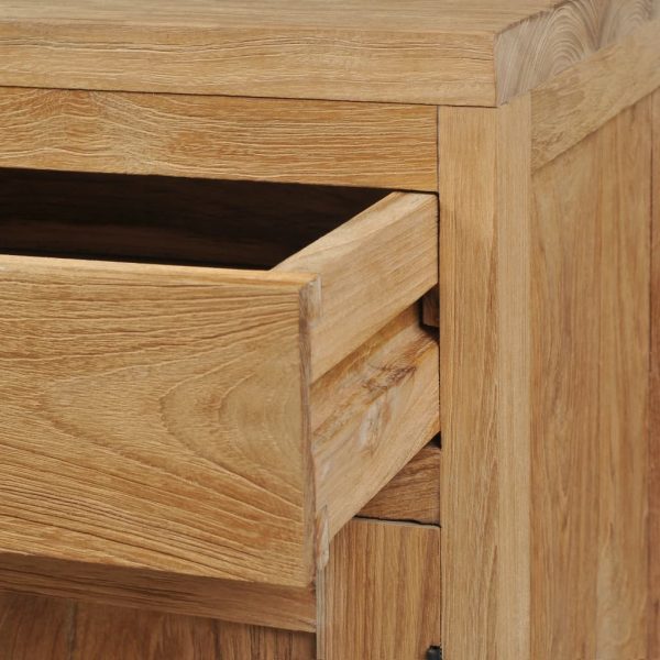 Rafael Bedside Cabinet Solid Teak 40x30x50 cm