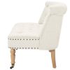 Voorhees Loveseat Fabric 94x67x76 cm White