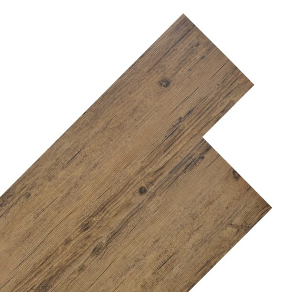 Non Self-adhesive PVC Flooring Planks 5.26 m 2 mm – Walnut Brown