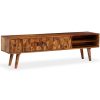 Penkridge TV Cabinet Solid Sheesham Wood 140x30x40 cm