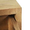 Peebles Bedside Cabinet 40x30x50 cm Solid Teak