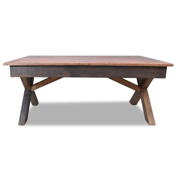 Coffee Table Solid Reclaimed Wood 110x60x45 cm