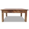 Coffee Table Solid Reclaimed Wood 98x73x45 cm