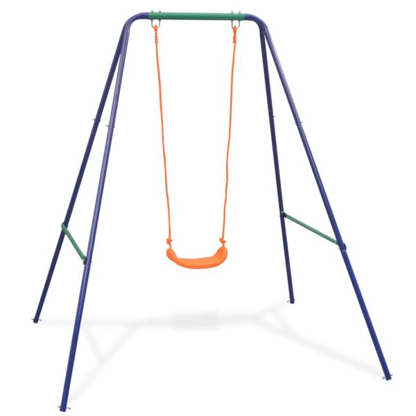 2-in-1 Single Swing and Toddler Swing Orange