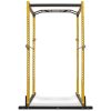 Fitness Power Rack 140x145x214 cm Yellow and Black