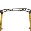 Fitness Power Rack 140x145x214 cm Yellow and Black