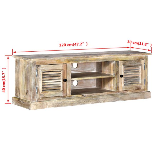 Calumet TV Cabinet Solid Mango Wood