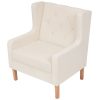 Armchair Fabric – Cream White