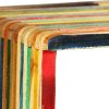 Wall Shelf Set 3 pcs Multicolour Solid Reclaimed Teak