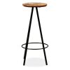 Bar Stools – Solid Reclaimed Wood, 4