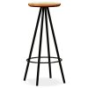 Bar Stools – Solid Reclaimed Wood, 4