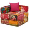 Deerfield 4-Seater Modular Pouffe Fabric – Patchwork