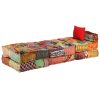 Scottsdale 3-Seater Modular Pouffe Fabric – Patchwork