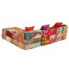 Scottsdale 3-Seater Modular Pouffe Fabric – Patchwork