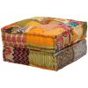 Chaddesden 2-Seater Modular Pouffe Patchwork Fabric