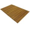 Bath Mat Acacia Wood 80×50 cm