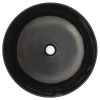 Basin Ceramic Round Black 41.5×13.5 cm