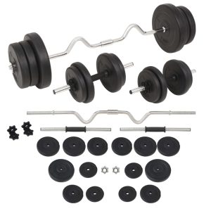 Barbell and Dumbbell Set