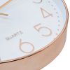 Wall Clock 30 cm Rose Gold