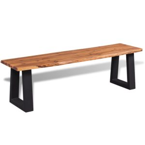 Bench Solid Acacia Wood