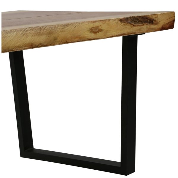 Coffee Table Solid Suar Wood 102x56x41 cm