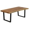 Coffee Table Solid Suar Wood 102x56x41 cm