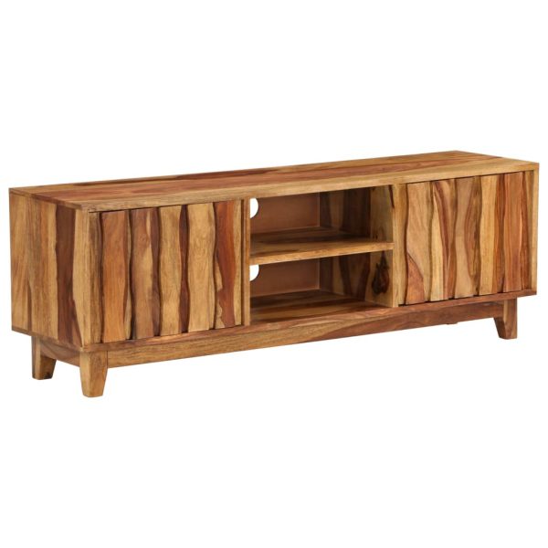 Skokie TV Cabinet Solid Sheesham Wood 118x30x40 cm