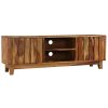 Skokie TV Cabinet Solid Sheesham Wood 118x30x40 cm