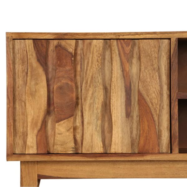 Skokie TV Cabinet Solid Sheesham Wood 118x30x40 cm