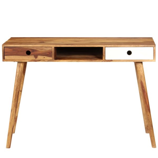 Writing Desk 110x55x76 cm Solid Sheesham Wood