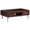 Coffee Table Solid Reclaimed Wood 100x60x35 cm