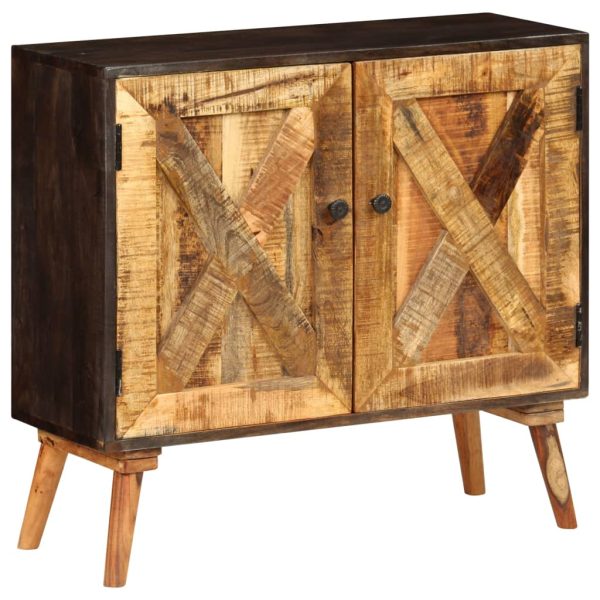 Sideboard Solid Mango Wood 85x30x75 cm