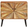 Sideboard Solid Mango Wood 85x30x75 cm