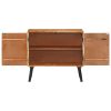 Sideboard Solid Mango Wood 85x30x75 cm