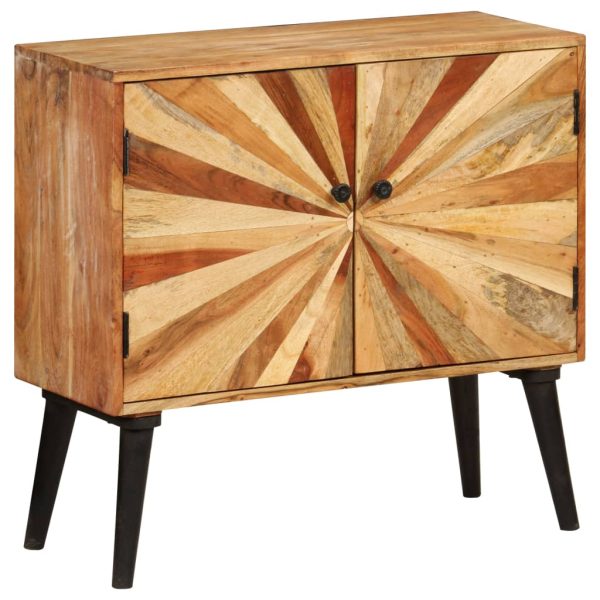 Sideboard Solid Mango Wood 85x30x75 cm