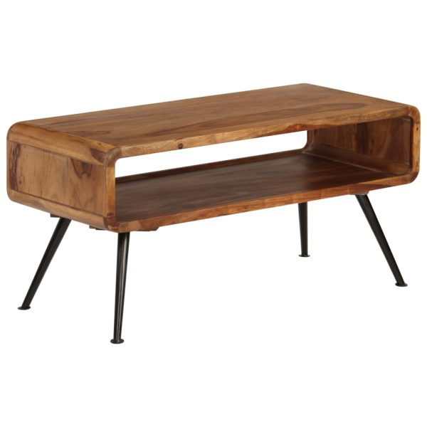 Coffee Table Solid Sheesham Wood 95x40x45 cm