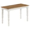 Dining Table 120x60x76 cm Solid Mango Wood