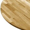 Table Top Solid Oak Wood Round – 23 mm/600 mm