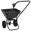 Walk Behind Salt Spreader PVC and Steel 92x46x70 cm 15 L