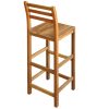 Bar Chairs Solid Acacia Wood – 2